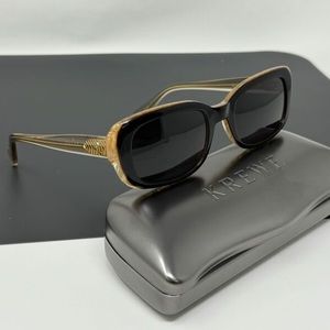 KREWE Milan Black Sunglasses